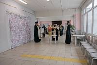 Освящение школы №9 в Павловском Посаде