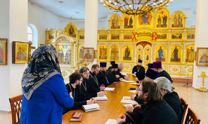 Рабочая встреча духовенства Павлово-Посадского благочиния