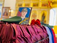 Отпевание воинов, погибших в зоне СВО, в Павловском Посаде