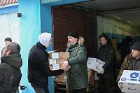 Подготовка гуманитарной помощи к отправке в зону спецоперации