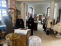 Рабочий визит благочинного Щёлковского церковного округа в Казанский храм деревни Богослово