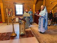 Престольный праздник в больничном храме «Отрада и Утешение» деревни Андреево