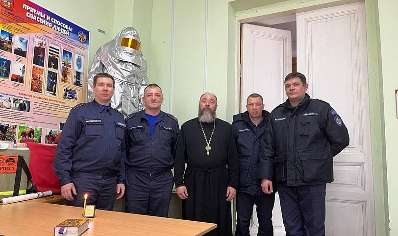 Посещение пожарно-спасательной части города Павловский Посад