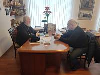 Рабочая встреча с казаком хутора «Щёлковский»