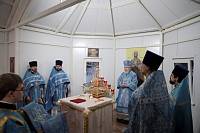 Первое богослужение в храме Игоревской иконы Божией Матери городского округа Балашиха 