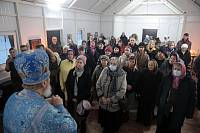 Первое богослужение в храме Игоревской иконы Божией Матери городского округа Балашиха 
