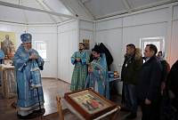 Первое богослужение в храме Игоревской иконы Божией Матери городского округа Балашиха 