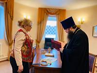 Встреча с директором музейного комплекса в Павловском Посаде