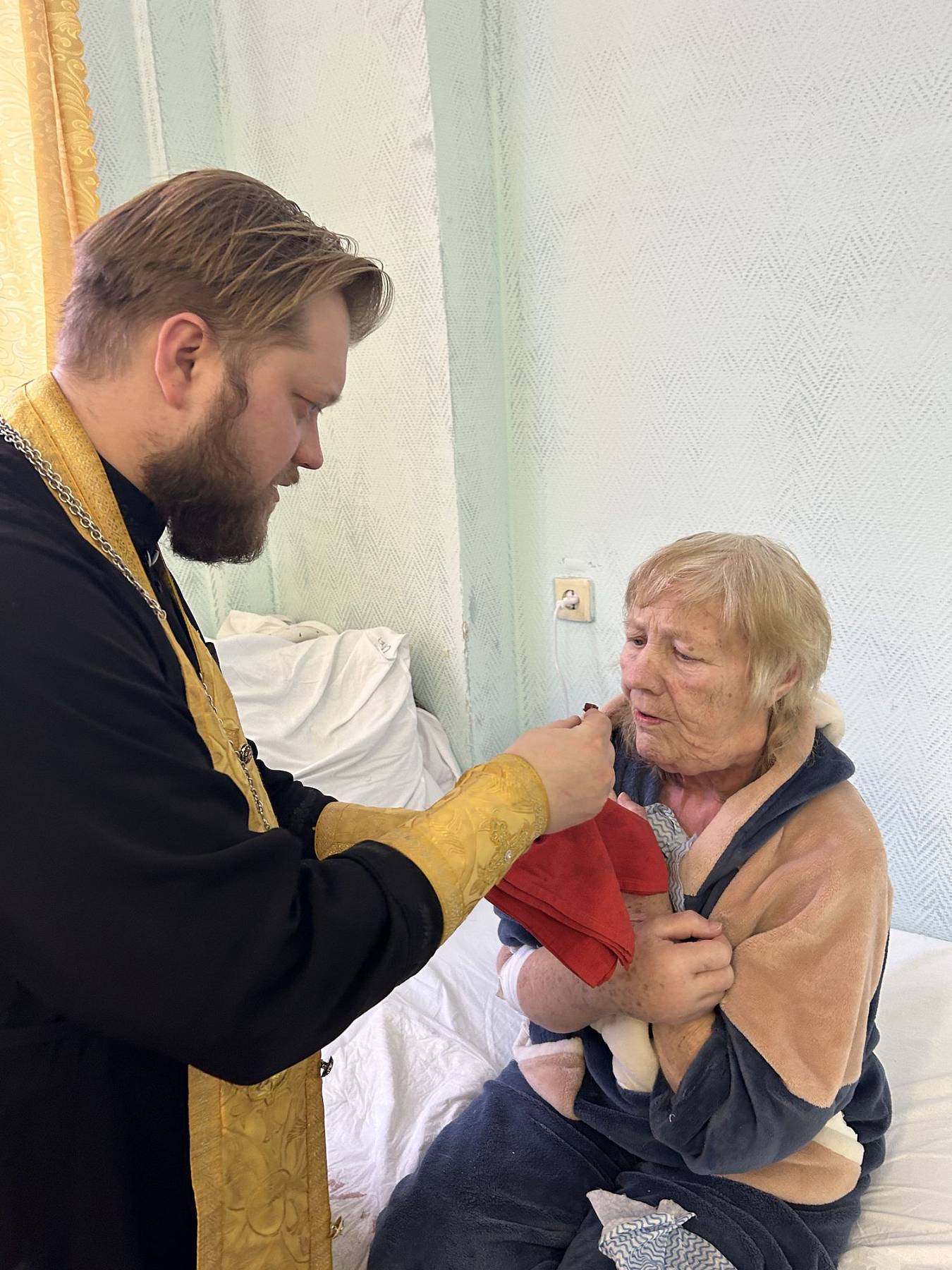 Посещение онкологического отделения Орехово-Зуевской центральной областной больницы