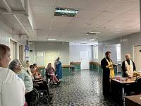Посещение онкологического отделения Орехово-Зуевской центральной областной больницы