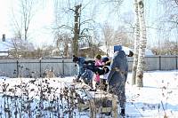 Соревнования по биатлону среди молодёжи Богородского благочиния