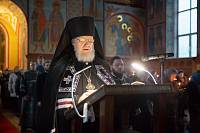 Чтение Великого покаянного канона преподобного Андрея Критского в Троицком соборе города Щёлково 
