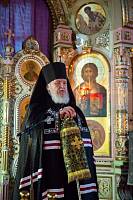 Чтение Великого покаянного канона преподобного Андрея Критского в Троицком соборе города Щёлково 