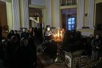 Чтение Великого покаянного канона преподобного Андрея Критского в Преображенском соборе Балашихи 