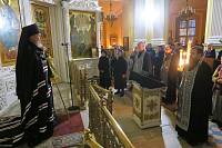 Чтение Великого покаянного канона преподобного Андрея Критского в Преображенском соборе Балашихи 