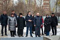 Закладка первого камня новой поликлиники в Свердловском