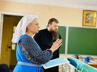 Завершение госпитальных курсов в Павловском Посаде