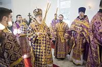 Архиерейское богослужение в Иоанно-Предтеченском храме г. Рошаль 