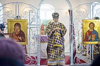 Архиерейское богослужение в Иоанно-Предтеченском храме г. Рошаль 