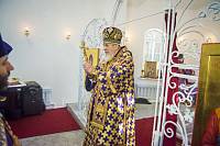 Архиерейское богослужение в Иоанно-Предтеченском храме г. Рошаль 