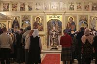 Архиерейское богослужение в Никольском храме села Макарово 