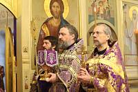 Архиерейское богослужение в Никольском храме села Макарово 