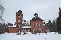 Архиерейское богослужение в Никольском храме села Макарово 