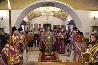 Архиерейское богослужение в Никольском храме села Макарово 