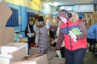 Православные гимназисты приняли участие в сборе помощи для жителей Донбасса