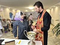 Освящение дома-интерната в Ильинском Погосте
