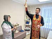 Освящение дома-интерната в Ильинском Погосте