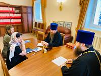 Рабочая встреча в Казанском храме города Павловский Посад