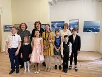 Открытие выставки «Краски зовут» в культурном центре г. Фрязино