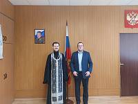 Освящение Щёлковского военкомата