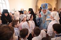 Архипастырский визит в Никитский женский монастырь 