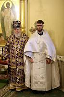 Архиерейское богослужение в Бисерово