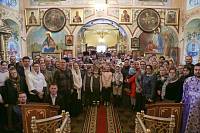 Архиерейское богослужение в Бисерово