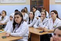 Встреча со студентами Московского областного медицинского колледжа