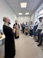 Освящение нового медицинского центра в городе Куровское