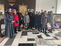 Экскурсия клуба «Активное долголетие» в храме Троица-Чижи