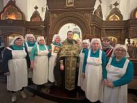 Вступление в сестричество милосердия в Орехово-Зуеве