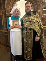Вступление в сестричество милосердия в Орехово-Зуеве