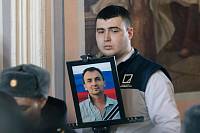 Отпевание воина в Павловском Посаде, погибшего в ходе Специальной военной операции