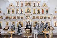 Соборное богослужение и рабочая встреча в храме Всех святых, в земле Русской просиявших, города Электрогорск