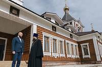 Соборное богослужение и рабочая встреча в храме Всех святых, в земле Русской просиявших, города Электрогорск