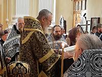 Утреня с чтением 12-ти Евангелий в Кафедральном соборе Преображения Господня г. Балашихи