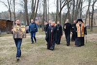 Архипастырский визит в усадьбу Глинки 