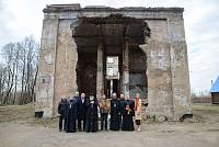 Архипастырский визит в усадьбу Глинки 