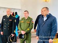 Отпевание воина, погибшего на поле брани в зоне СВО, в Павловском Посаде