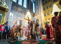 Патриаршее богослужение в Николо-Угрешском монастыре